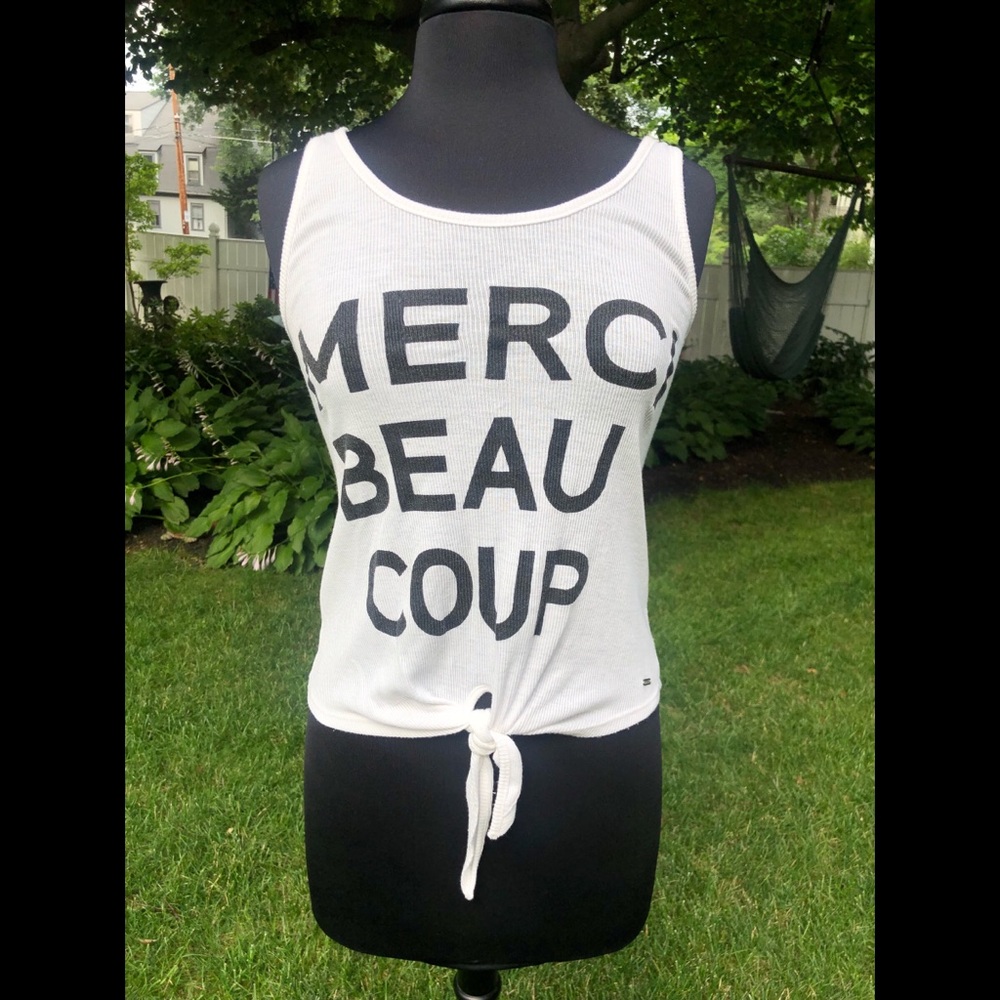 Merci beau coup tie front tank from Garage